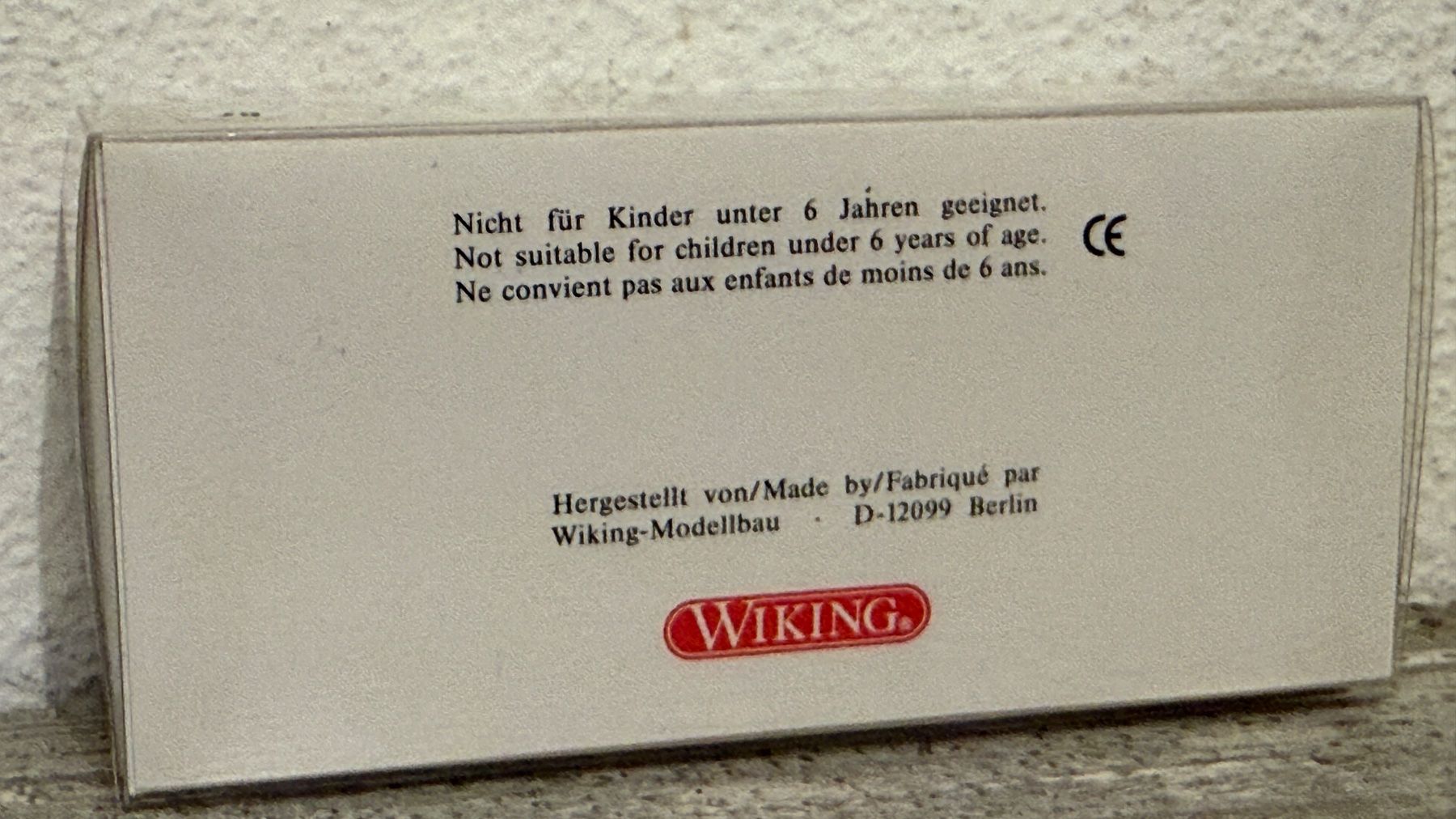 Siku Modellini d'auto: Siku LKW WIKING® – Nuovo e nell'imballaggio originale da Ennetbürgen venduto da Siku-Sammlung 1