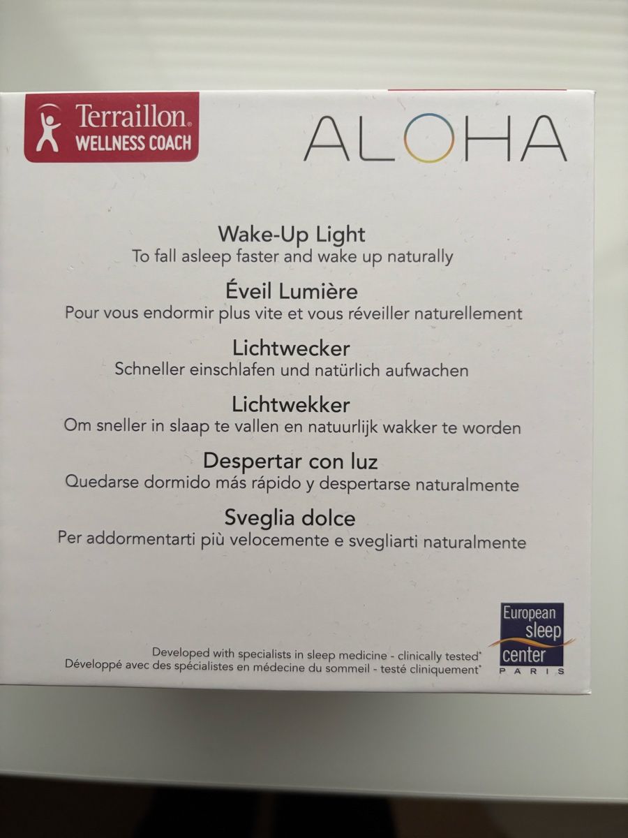 Sveglie: TERRAILLON Aloha - Lichtwecker – Nuovo (secondo la descrizione) da Möhlin venduto da milenast23 5