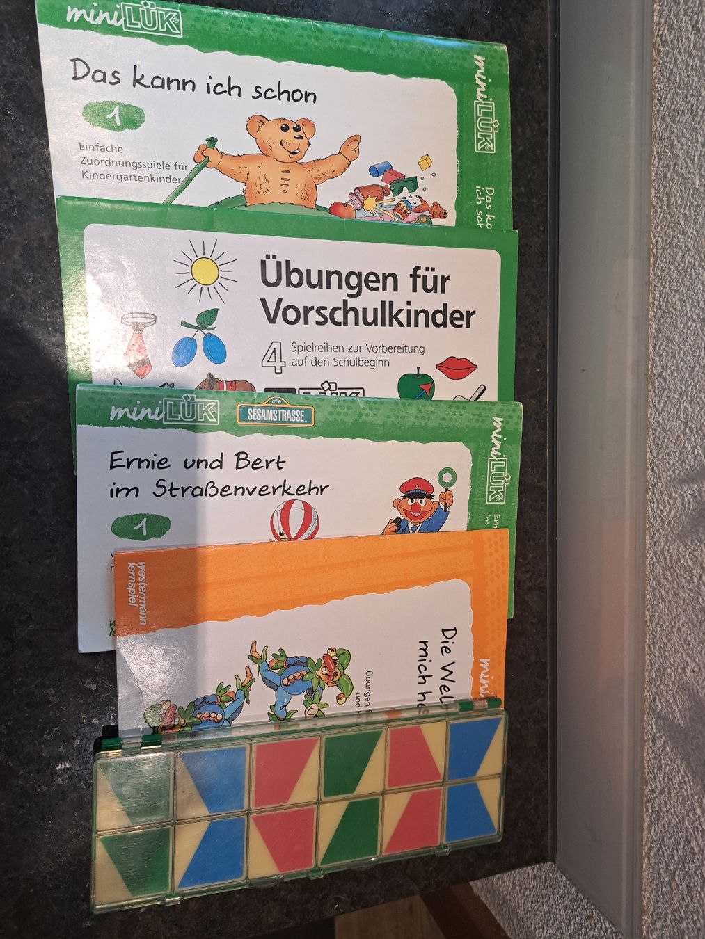Giocattoli: mini lük lernset mit vier heften sesamstrasse vorschulkinder – Usato da bazenheid venduto da salerno007