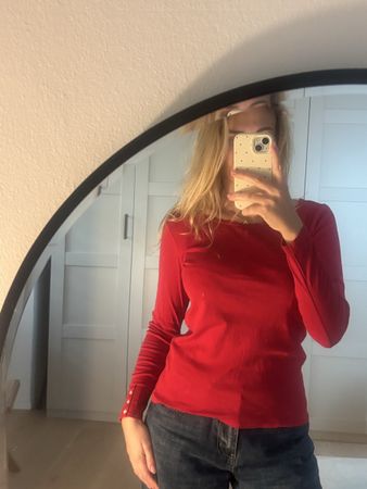 edc T-Shirt rot Organic Cotton Grösse S gebraucht