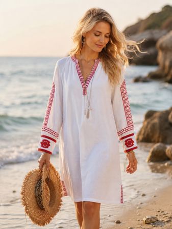 Neues Leinen Kleid von ANGOOR Gr.36 NP 279 Fr.