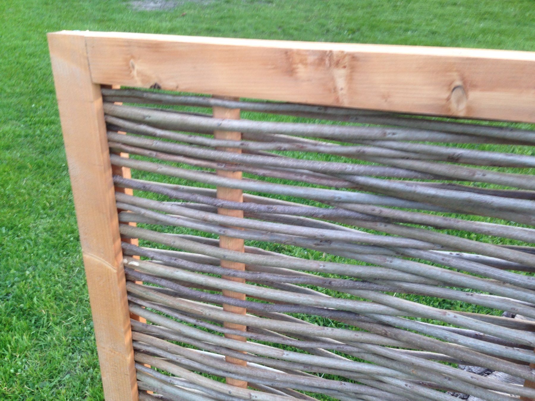Fendivista: Robinienzaun mit Rahmen, 180x180cm – Nuovo e nell'imballaggio originale da Thunstetten venduto da chriguoester 2