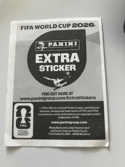 Panini Carte collezionabili: Alphonso Davies wm 2026 extra sticker – Usato da Kappel SO venduto da cielo03 1