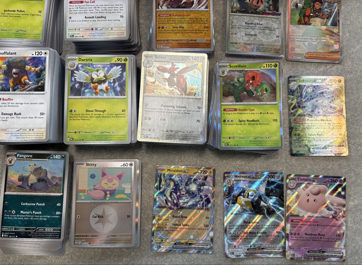Pokémon Carte collezionabili: Pokemon Sammlung über 1100 Karten - ENG – Usato da Berikon venduto da Wuffels_55 2