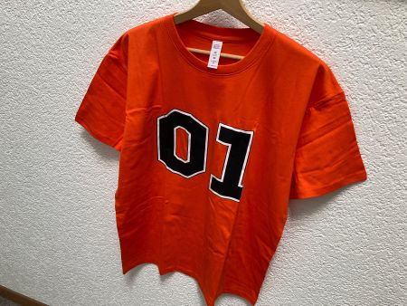 The Dukes Of Hazzard Logo T-Shirt, Grösse (XL) orange NEU!