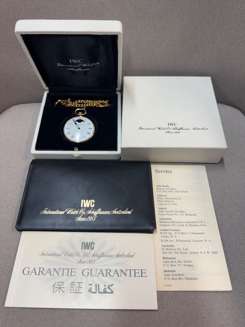 IWC Orologi: IWC TASCHENUHR – Usato da Schaffhausen venduto da JohnT2