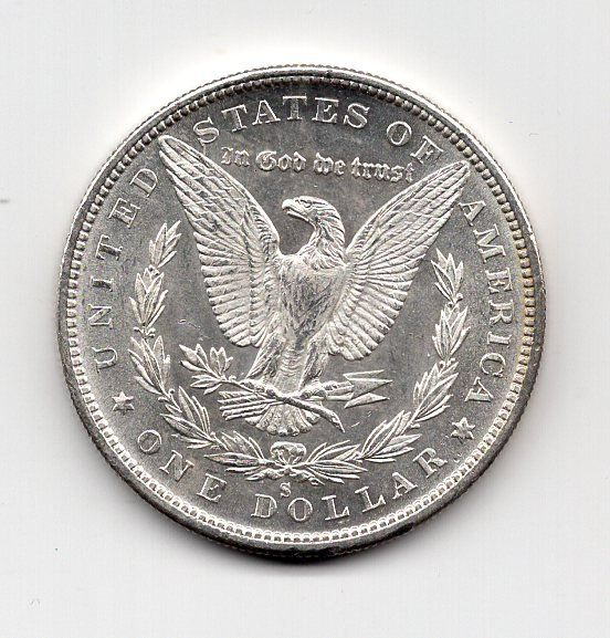 Tutti le monete: (2084) USA, 1 Dollar 1880 S, Prooflike – Usato da Rüthi (Rheintal) venduto da erdnuessli1