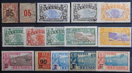 Reunion Franz. ex. Kat. 72-116 */(*)/gest. 1912/20