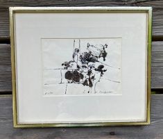 Tuschzeichnung von Heinrich Bruppacher 1971