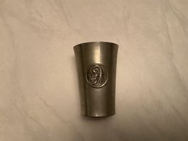 Zinnbecher Antik (179g)