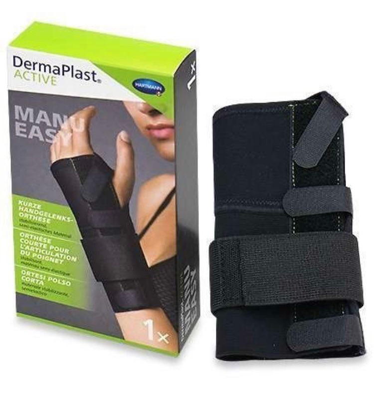 Schutz & Schoner: DermaPlast Active Manu Easy Handgelenkorthese Gr.2 links – Gebraucht aus Minusio von Gigaz