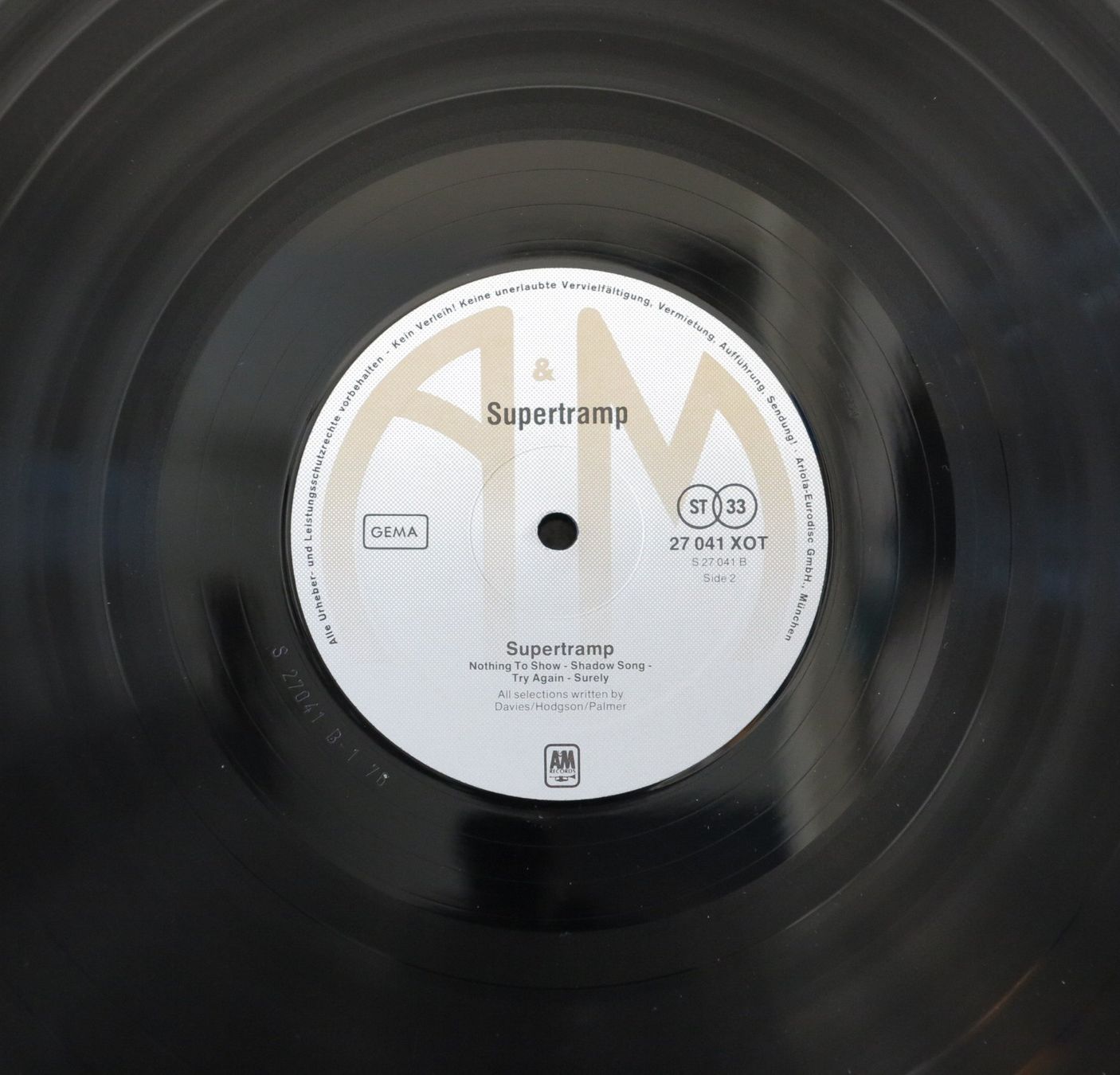Vinyles: Supertramp - Supertramp / Reissue LP  1976 – D'occasion à Zürich par Naim60 3