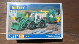 KIBRI 15217  Engin de chantier HO  H0 Baggerlader JCB 4CX 