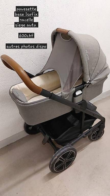 Nuna Kinderwagen: Poussette Nuna Mixx Next  Pack complet  Excellent état – Gebraucht aus Bulle von Charles_F. 4