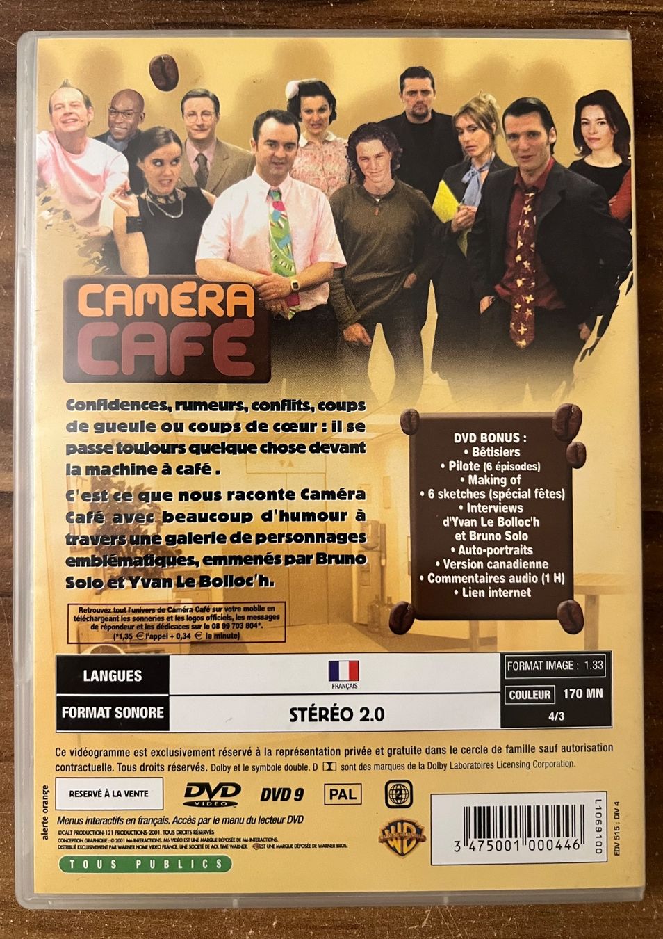 Tutti i DVDs: Caméra café – Usato da Petit-Lancy venduto da Hastala42 1