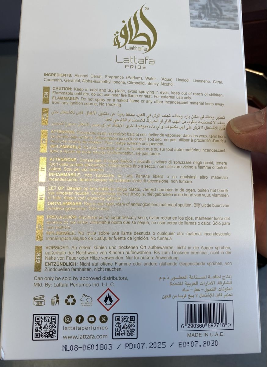 Parfum & Eau de Toilette: Pride Artisan 100ml NEUF  – Neu (gemäss Beschreibung) aus Corseaux von atchoum66 2