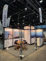 Messestand Traversensystem, leicht, attraktiv, guter Zustand