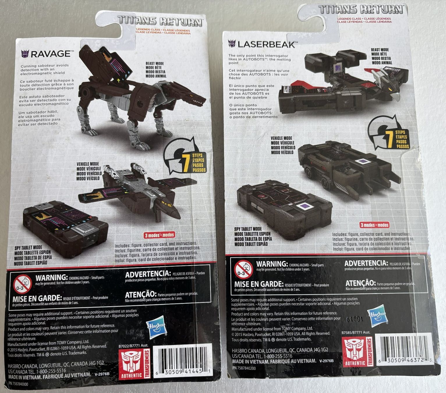 Hasbro Statuette: Transformers Titans Return Ravage+Laserbeak (Legends Class) – Nuovo e nell'imballaggio originale da Founex venduto da spf_b7sg 1