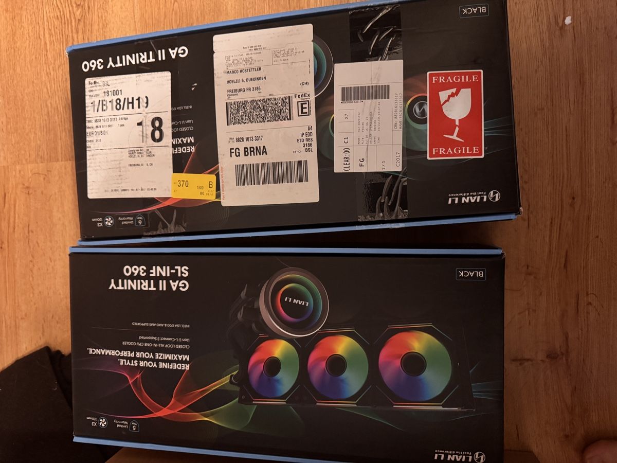 Lian Li PC: 2x Lian Li Galahad ii Fanless – Usato da Schmitten FR venduto da Hoschi_ 1