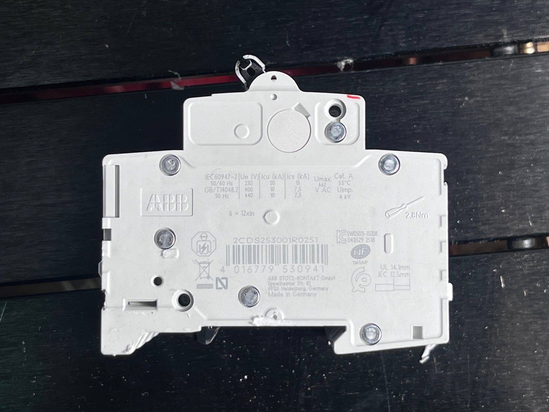 ABB Interruttori: ABB S200 MCB 25A 3 Pole Type D 6kA - Neu!! – Nuovo e nell'imballaggio originale da Tafers venduto da JP911 3