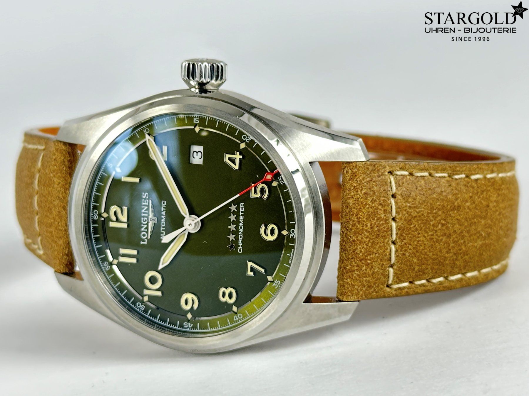 Longines Orologi: Longines Spirit - L3.810.4.03.2 – Usato da Zürich venduto da Stargold-Uhren 3