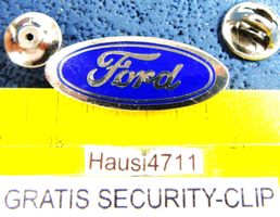 FORD AUTO LOGO SCHMUCK-PIN EMAMEL 30mm VINTAGE OLDI