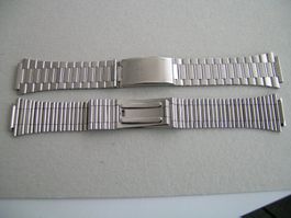 NSA/NOVAVIT Uhrenarmband Stahl - 18/25 mm