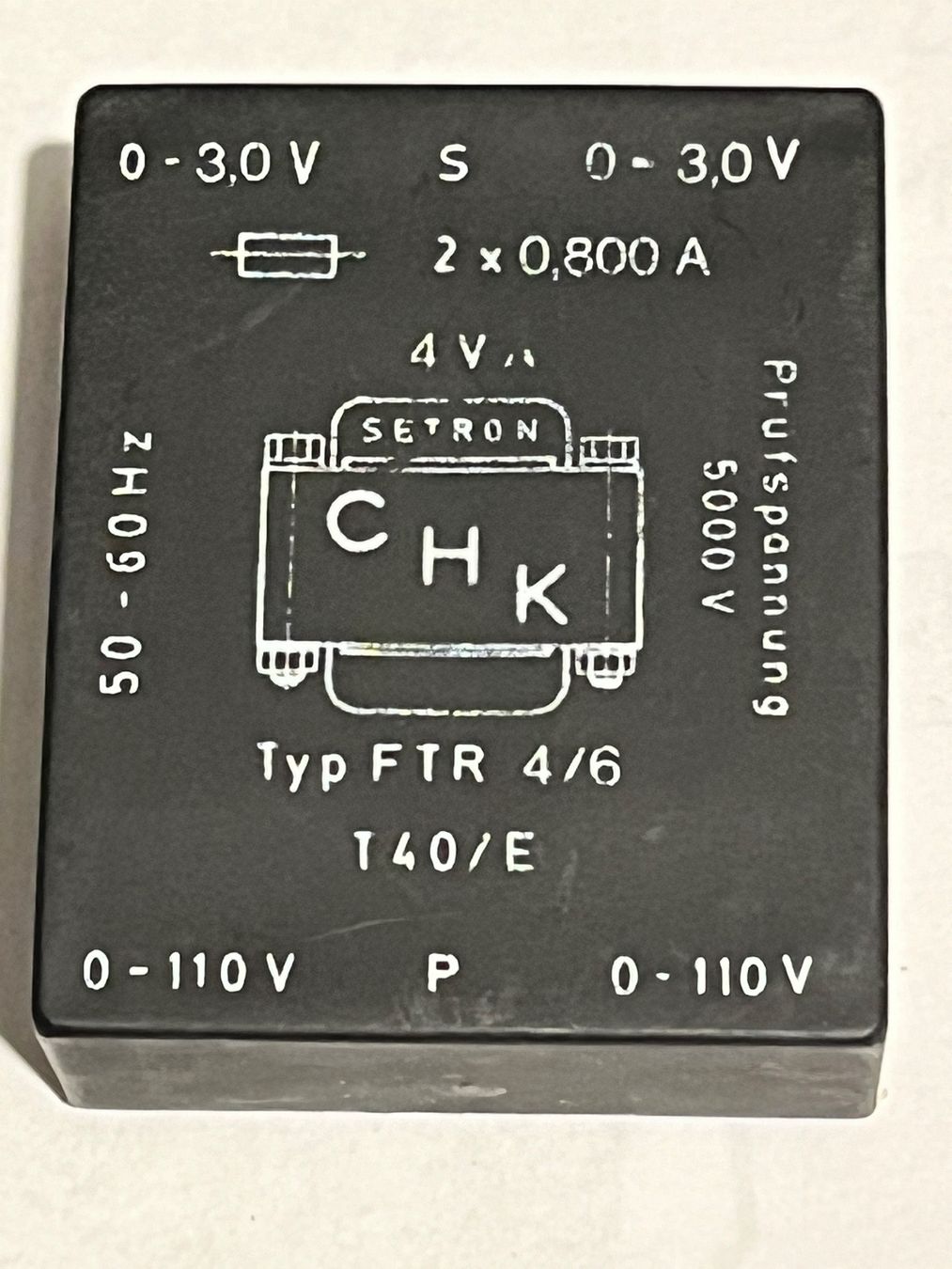 Componenti elettronici: Printtrafo 2x3,0V 10 VA / 4 VA – Nuovo e nell'imballaggio originale da Brugg AG venduto da Pedro4 2