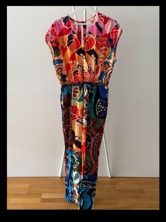 Desigual Overall bunt floral / Grösse XS