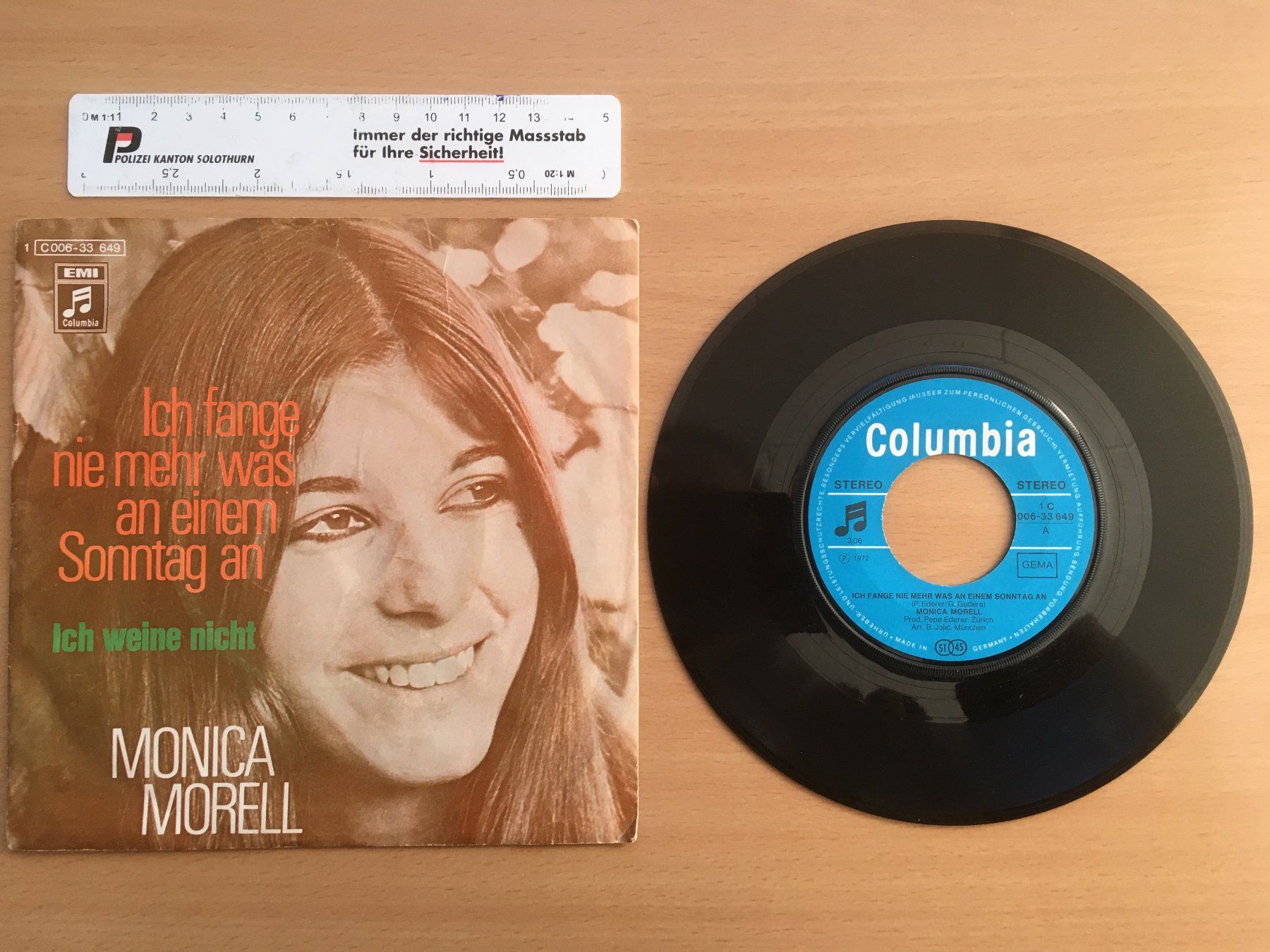 Dischi in vinile: Monica Morell – Single 45 RPM – Usato da Grenchen venduto da Kogi7
