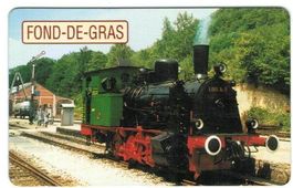 Telefonkarte Luxemburg TT-01 Dampflokomotive