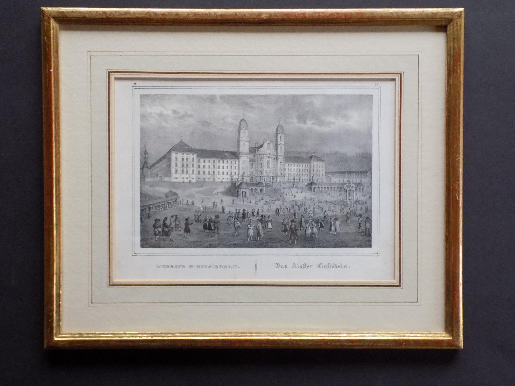 Incisioni: Einsiedeln Kloster – Usato da Risch venduto da Rischli15