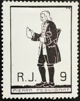 Infantrie Rgt 9, ohne Siegel, dunkelvio, 1.WK, Wi 2.Div 14