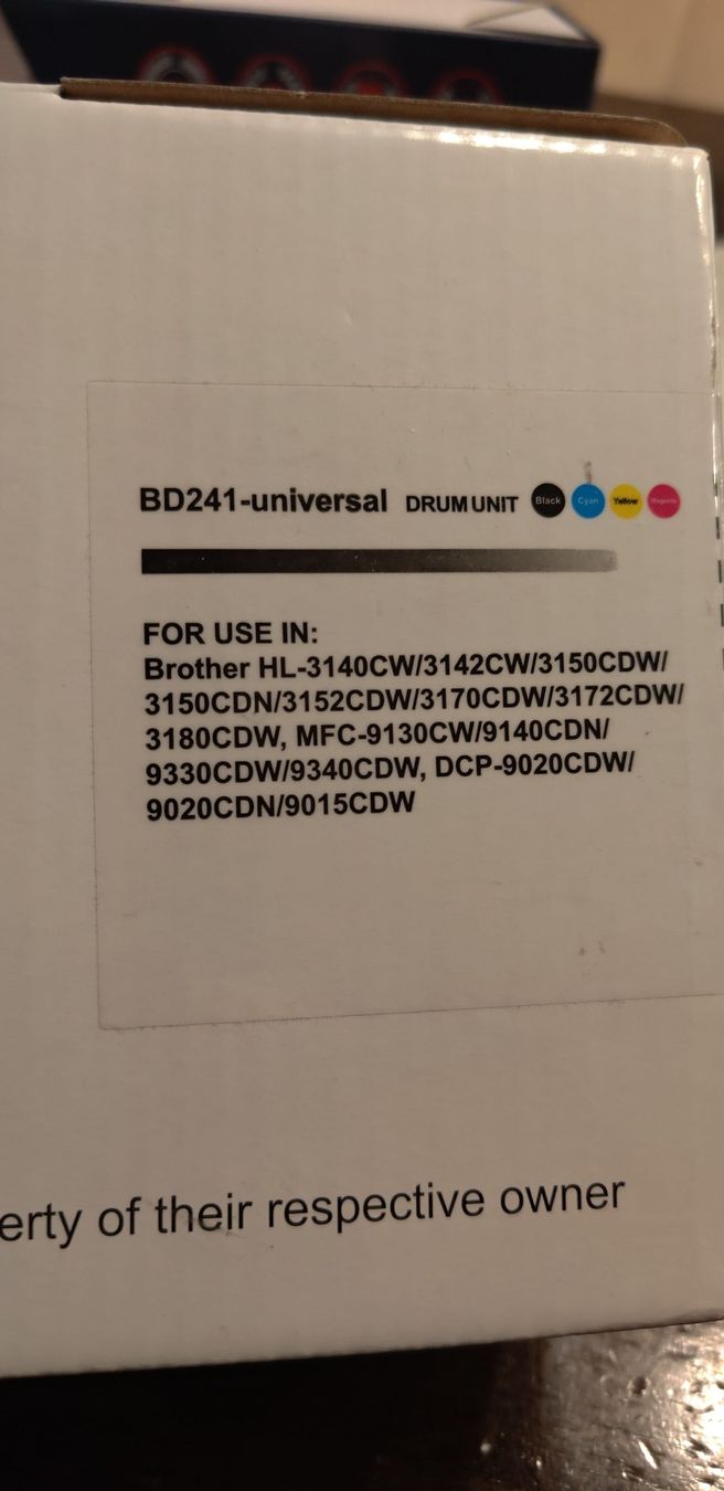 Filamento: Original Brother BD241-Universal Drum Unit - Neu & OVP – Nuovo e nell'imballaggio originale da Luzern venduto da Benkoch