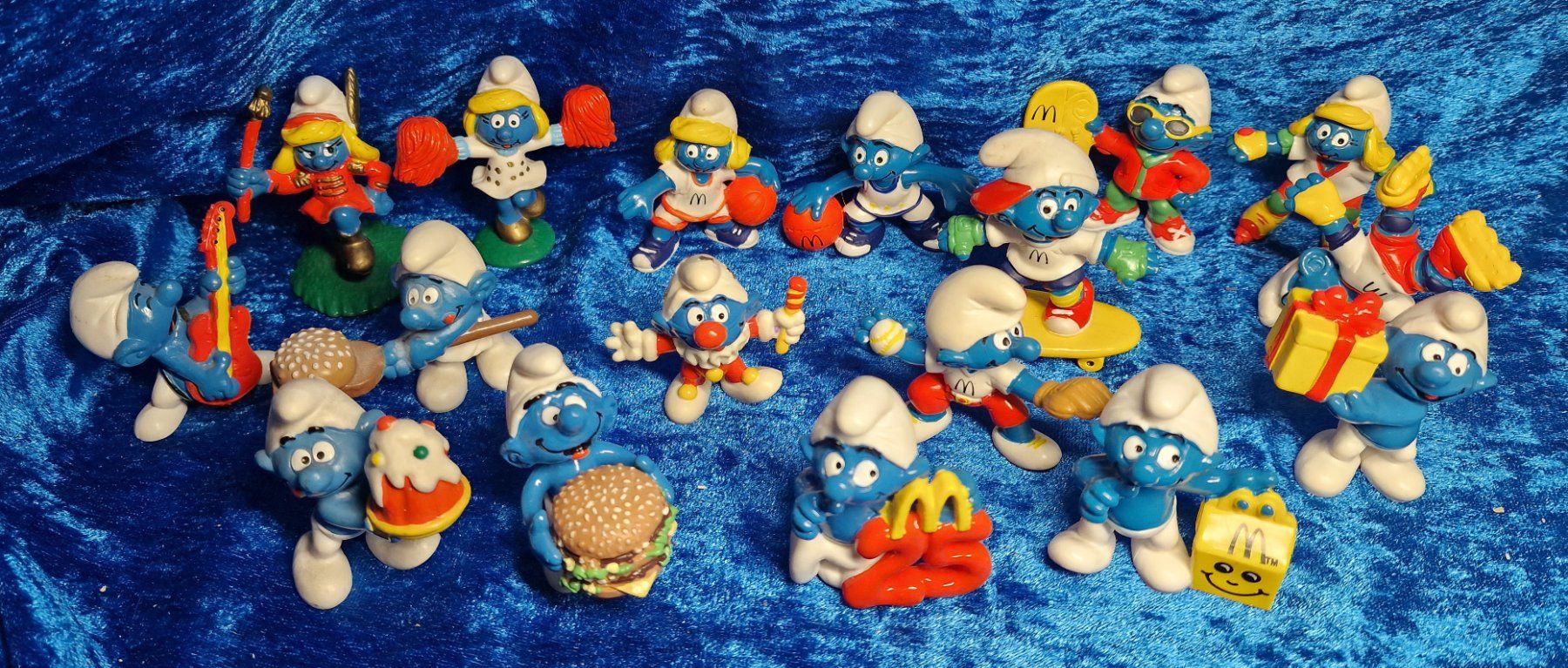 Mc Donald's Figuren: Mc Donalds Schlümpfe – Gebraucht aus Hochdorf von  4