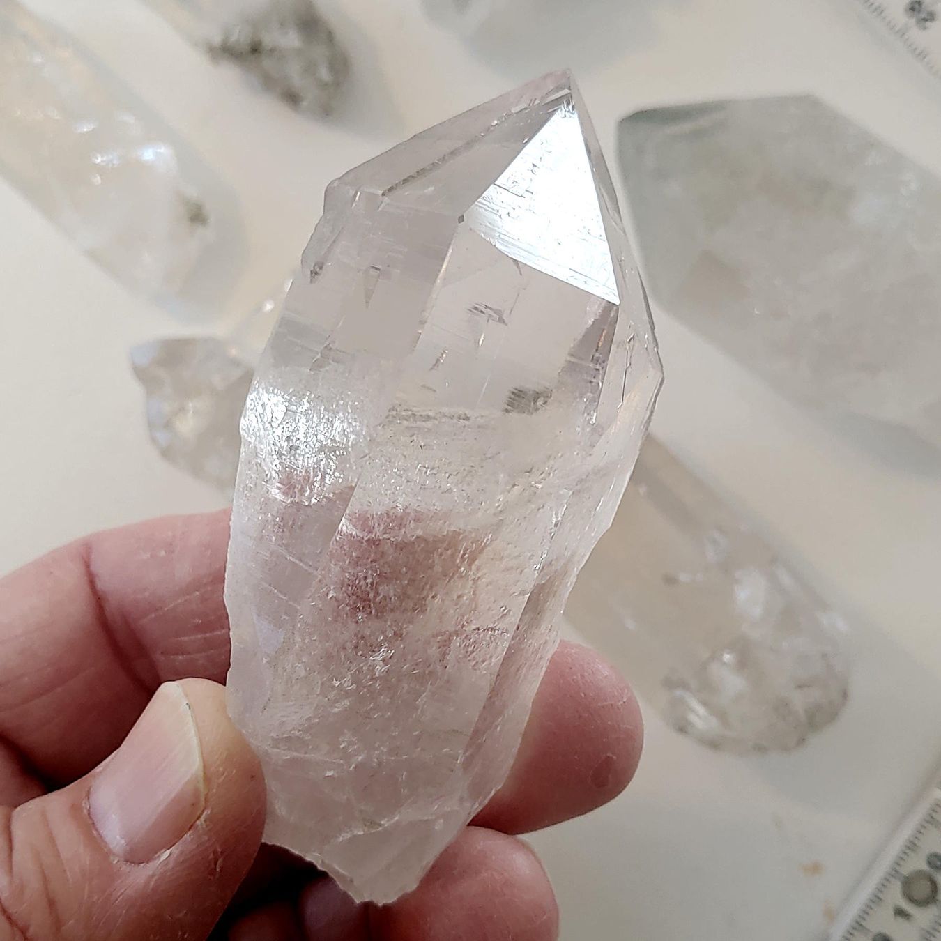 Minerali & Pietre curative: Flottes Sortiment Bergkristalle, Uri, Eigenfund – Nuovo (secondo la descrizione) da Steinhausen venduto da Kristall022 9