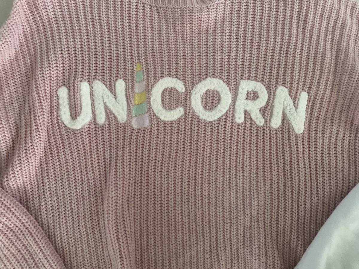 Maglioni & Felpe: 2 süsse Strickpullover unicorn/Sweatshirt Gr.S – Usato da Obergerlafingen venduto da cabo4 1