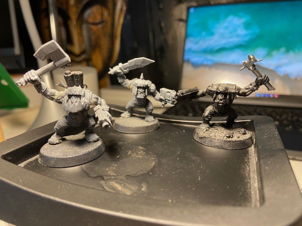 Warhammer 40K Ork Boyz Custom Postures 22 models (Gebraucht) in Baar ...