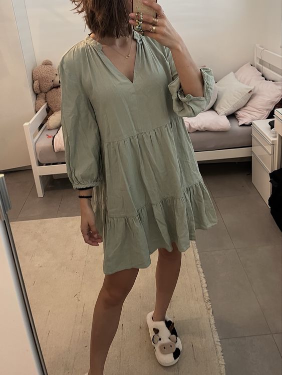 Robe Mango en lin (prix neuve 69,95) (Neu (gemäss Beschreibung)) in ...