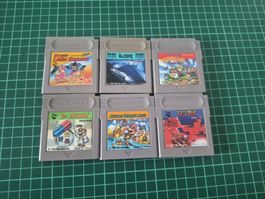Nintendo Game Boy Games Bundle - Six Classics! Retro!