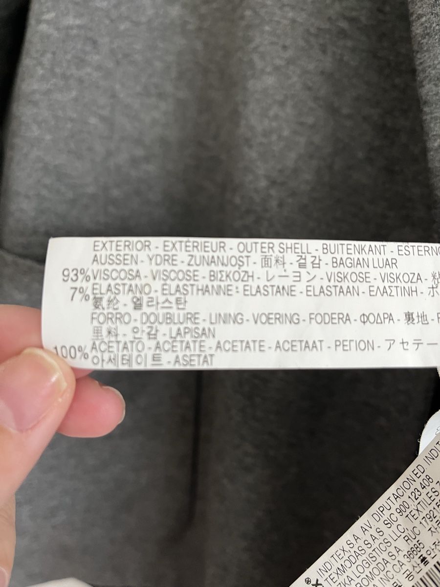 Zara Jacken: Grauer Blazer / Blazer gris Zara - M – Gebraucht aus Thalwil von Salome89CH 3