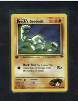 Brock's Geodude - 1st edition Gym Challenge