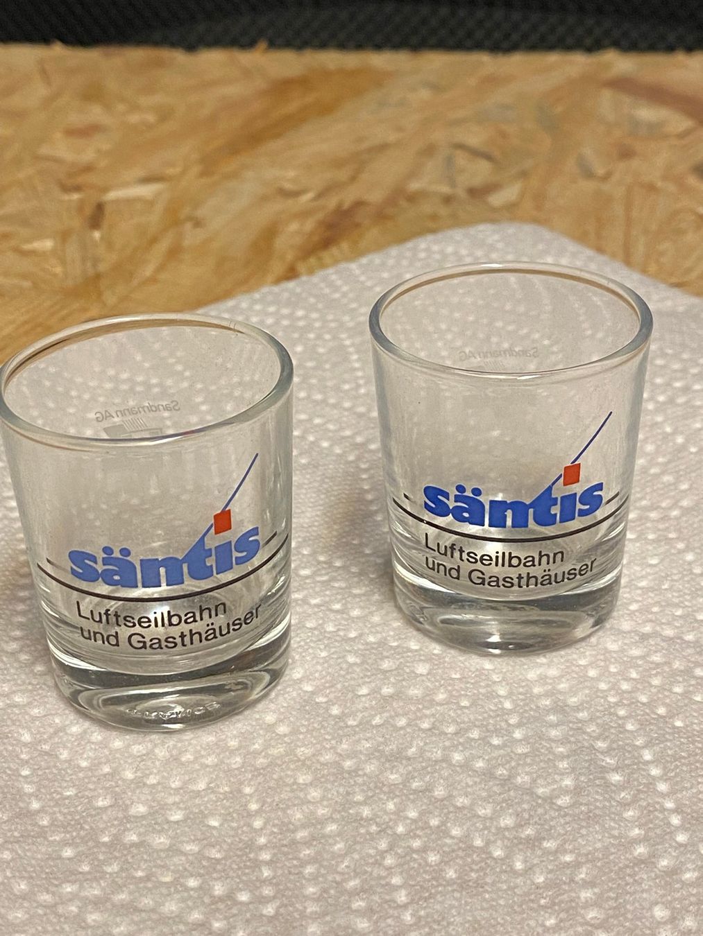 Bicchieri: " Säntis.." Schnapsglas – Usato da Wattwil venduto da Hoelzig