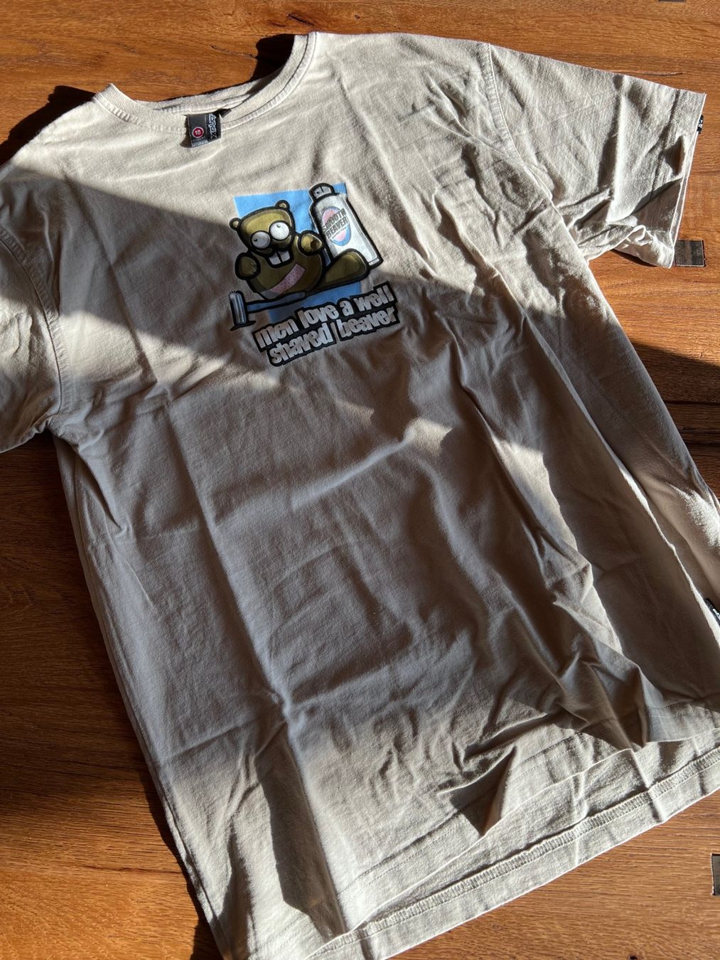 T-shirt: Herren T-Shirt XPLICIT Shaved Beaver – Usato da ossingen venduto da maho888 1