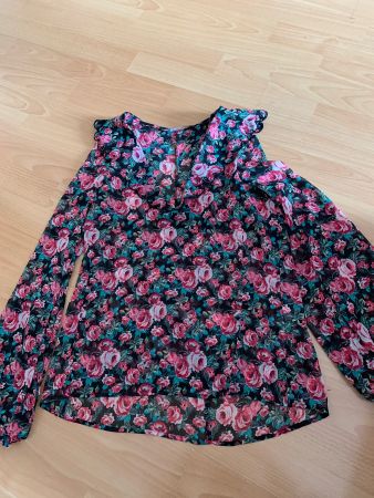Jolie blouse à fleurs Zara taille S
