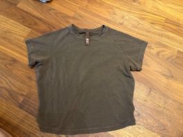 Skims T-Shirt braun Grösse S top Zustand