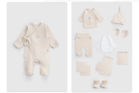 Bio-Baumwoll-Set für Frühchen, wie neu