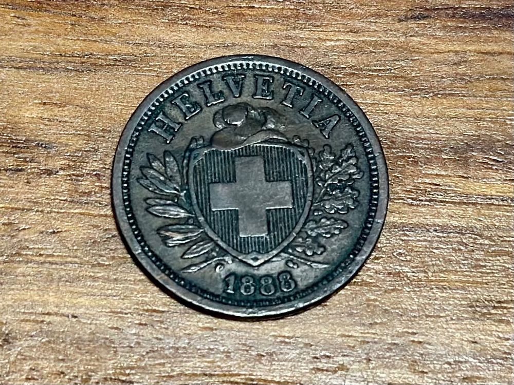 2 Rappen von 1888 | Kaufen auf Ricardo