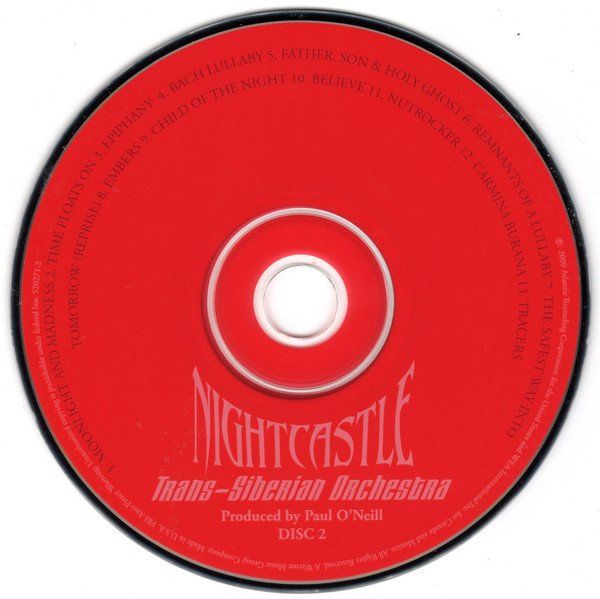 CD: Trans-Siberian Orchestra – Night Castle - C – Usato da Brittnau venduto da Zibu 3