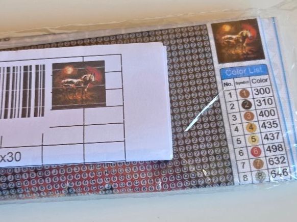 Bastelsets: DIAMOND PAINTING PFERD – Neu und originalverpackt aus Dintikon von bonita099 1